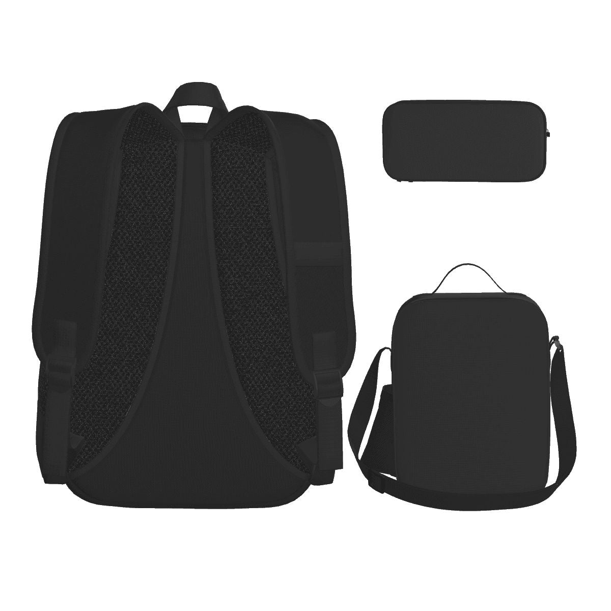 Set of 3 Bags (Oxford Backpack /Lunch Bag /Pencil Pouch) TRANSFORMERS