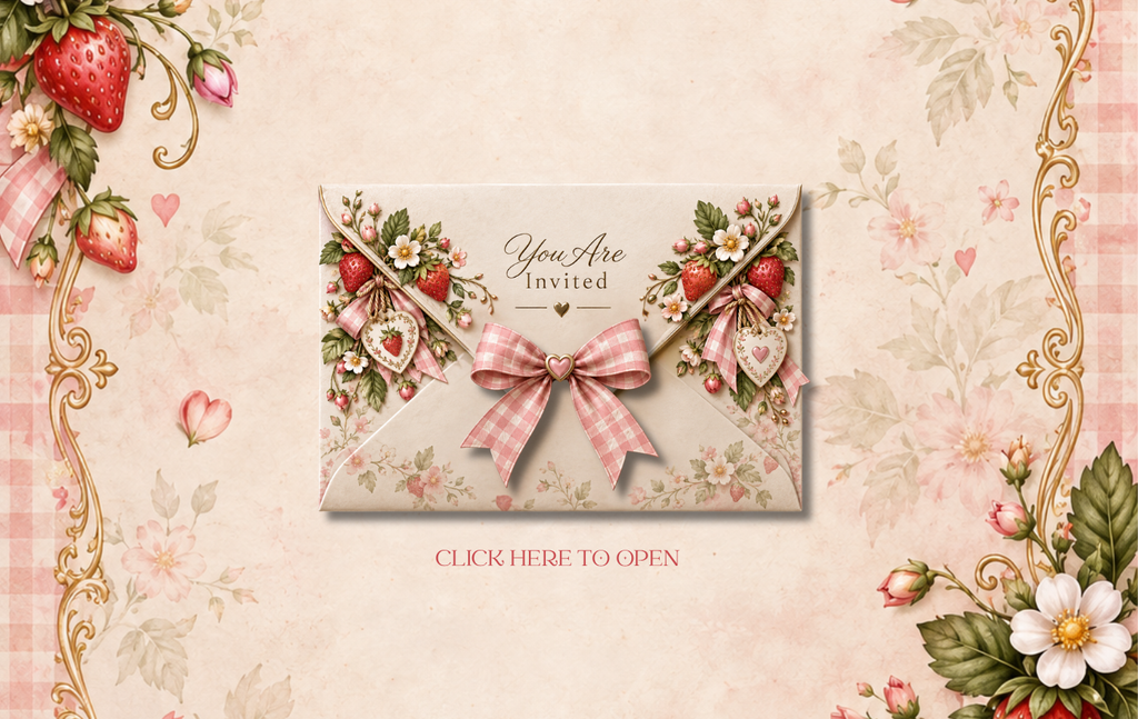 Berry Sweet Strawberry 2nd Birthday Digital Invitation | Editable Canva Template
