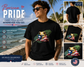 Puerto Rico Coquí Frog T-Shirt | Boricua Pride Unisex Cotton Tee | Puerto Rican Flag Shirt | Hispanic Heritage Gift | Made in USA