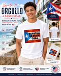 Boricua de Pura Cepa T-Shirt | Puerto Rican Pride Shirt | Unisex Puerto Rico Flag Tee | Made in USA